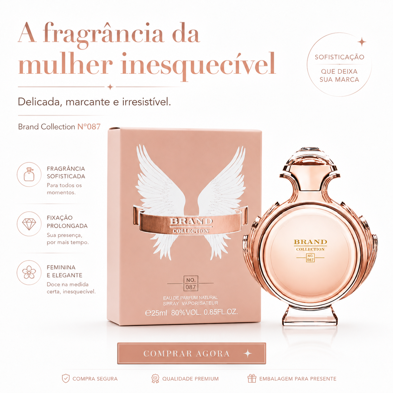 Perfume Miniatura Olympéa 25ML - Brand Collection