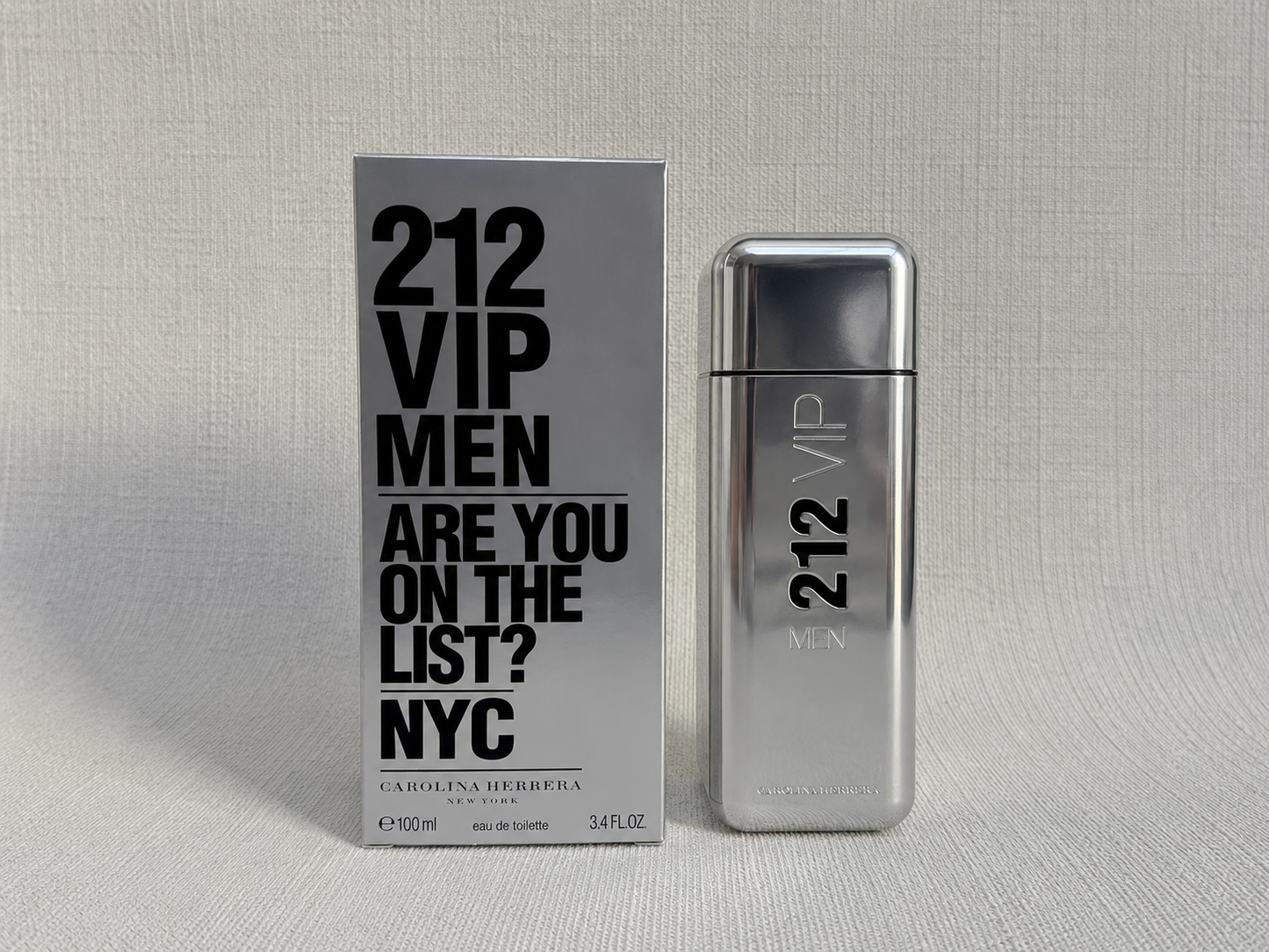 Perfume Carolina Herrera 212 Vip Men 100ml - Elegância moderna para quem vive no ritmo da cidade