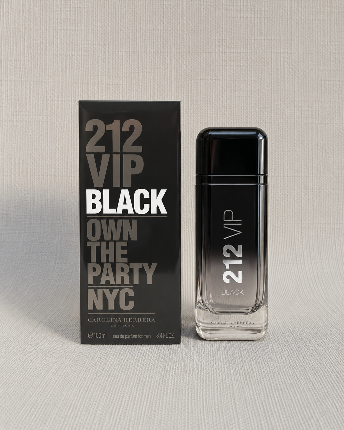 Perfume Carolina Herrera 212 Vip Black 100ml - O perfume da noite, intenso, misterioso e viciante.