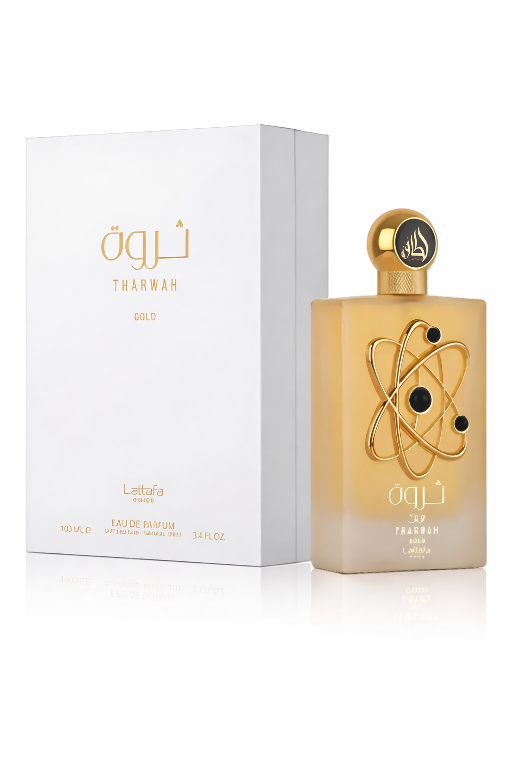 Perfume Tharwah Gold 100ml — Luxo que se sente antes mesmo de chegar.