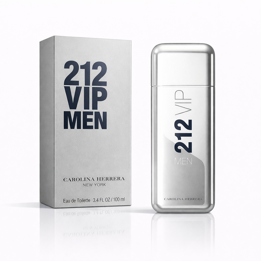 Perfume Carolina Herrera 212 Vip Men 100ml - Elegância moderna para quem vive no ritmo da cidade